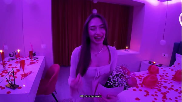 Valentine’s Surprise He Gifts Me a Toy, I Squirt for Him & Make Him Cum Twice