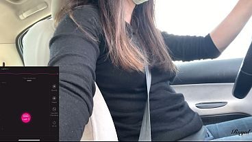 A fan control my Lush while I'm driving. I have to stop to cum !