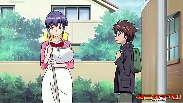 Hentai dude fucks hot landlord and redhead