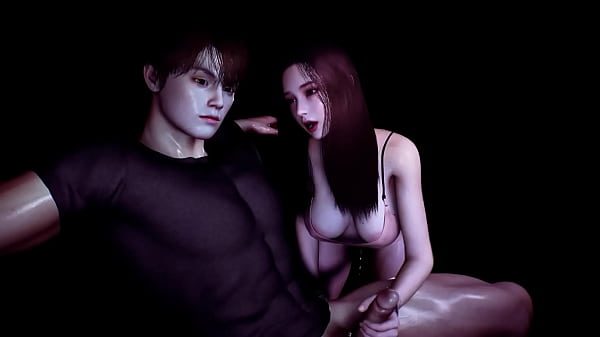 Asian Girlfriend Serving Her Boyfriend's Cock