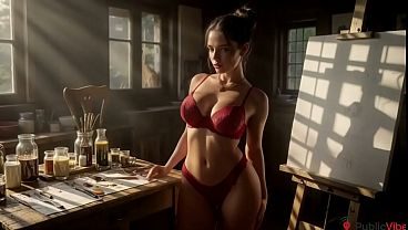 I fucked her in an art studio in front of strangers, and it turned her on a lot. [Ai]