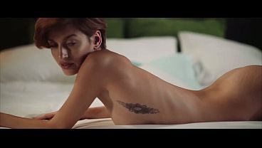 Inked Babe Teases Her Wet Cunt With Fruit All Over Her Tits and Cock