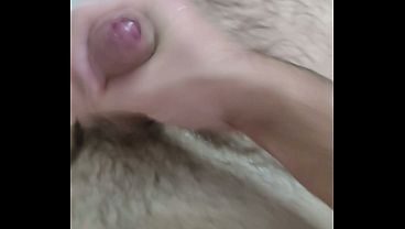 Huge Load in the Bathroom. Solo Male