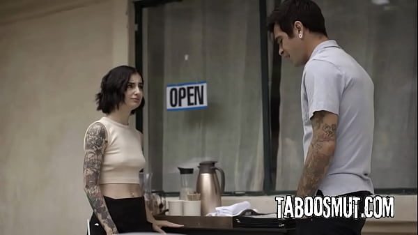 Horny Guy Fucks Waitress In The Ass