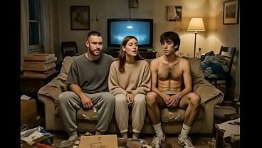 Straight lacrosse player seduced with help from my female friend - AI generated
