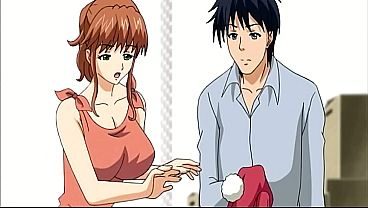 Horny Neighbor Desperate to Drink My Cum - Hentai