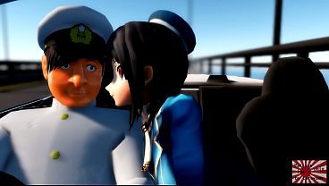 Kantai Collection - Harem sex in the car