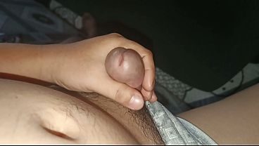 Man showing off his thick cock