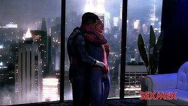 SEXMEX - SPIDER GIRL BANGED BY SUPERHEROES . LULA