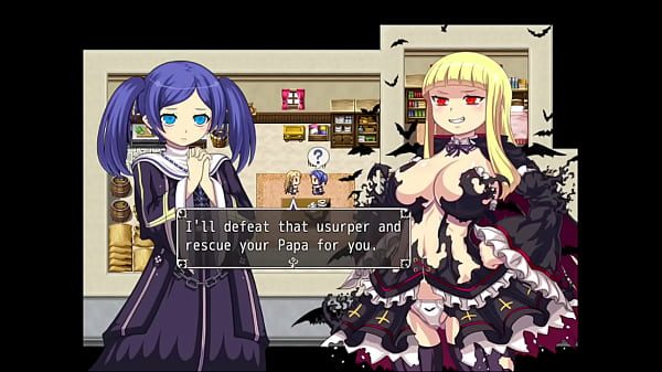 Andando pela cidade tranquila e conversando com seus cidadãos -The Depravity Of A Lewd Vampire - Parte 2