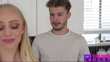 Braylin Bailey Gives Stepbro Sloppiest Blowjob Ever Then Begs Him to Pound Her Tight Pussy