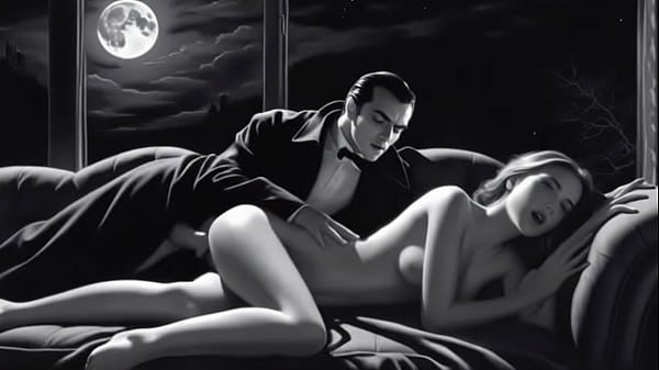 dracula fucking superb lady on sofa