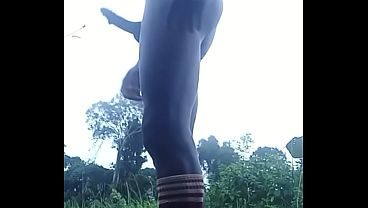 Outside with nature