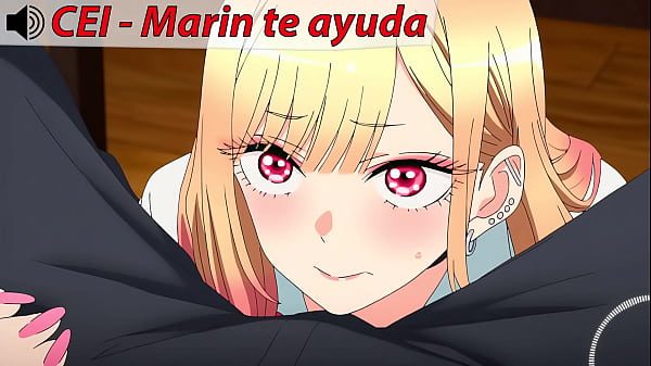 Kitagawa necesita sacarte semen y que después lo tomes todo. CEI con voz española.