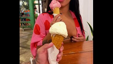 Wifebucket Amateurs - She ate icecream so sexy, I got to fuck her