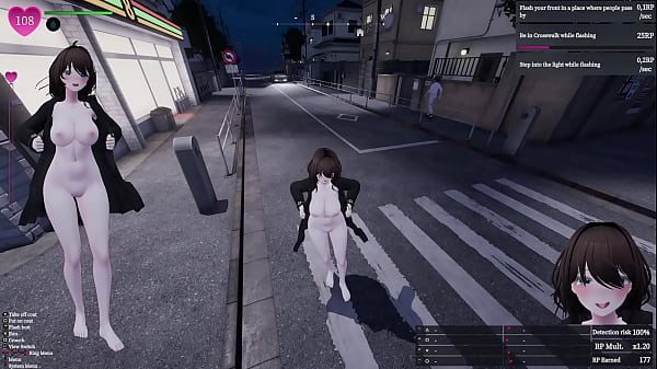 Secret Flasher Manaka - Mission: [Residential Area 100%] uncensored, exhibitionism