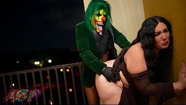 Legendary BBW Star Alex Blair Gets Fucked All Over Lake Las Vegas by Her Favorite Clown