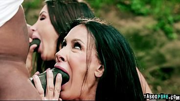 Two MILF's Reagan Foxx and Shay Sights gangbanged by three black men Isiah Maxwell, Mighty Dee, and Slim Poke!