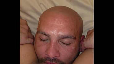Slut spitting on guy while he is licking her pussy - foot licking - spit fetish - feet - female pov - spit covered - Pinay