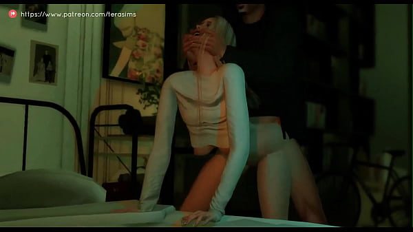 Sims 4 - Horny blonde slut get fucked by the new neighbor, 3D Porn
