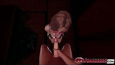 Sexy Girl Kate Two Hands Handjob and Cum in Mouth in Rule34 3D Hentai - Frenulum Licking Fetish Close Up Views, Sloppy Blowjob Service and Thick Load Swallowing Uncensored Animation