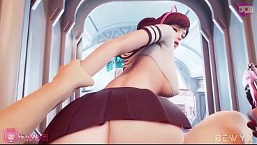 D.va rides you in a skirt (loop   rewind)