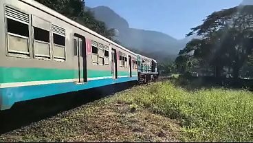 TREM ARROMBANDO O AMV DO PATIO COM FORÇA VEJA NO QUE DEU!