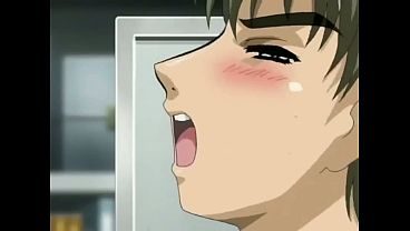 Hentai teen fucks his hot boss