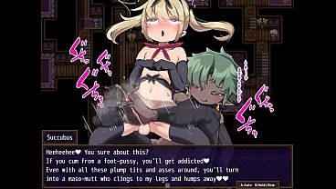Milked in the Succubus Mansion CG01 - Succubus Footjob