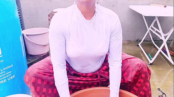 Sexy boobs Maid's daughter with house owner hardcore fucking telugu dirty talks.