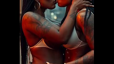 Ebony ai lesbians