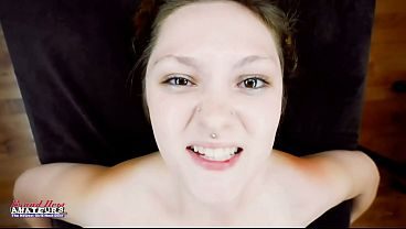 Nikki P Big Tits Brunette Hottie Eager Rimjob Deep Tongue Play!