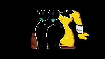 Lovemaniac Nebby Riding Scene