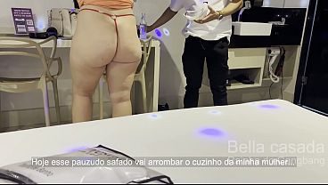 BELLA CASADA 100% ANAL COM AMIGO BBC