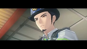 Belle se encuentra con la migra y por poco la descubren xdd
