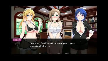 Himeko Maid lesbian game, how many minutes have I played and I'm already sleepy?