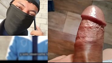 Joven amateur tirando de su linda polla Kairober - Español