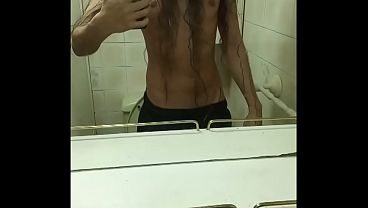 long mouth hair with long moustache covering the mouth (aka "beard")