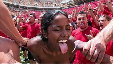 Indian Girl Fucked During a Soccer Match - AI Interactive Video