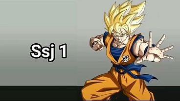 Gokú ssj del 1 al 100