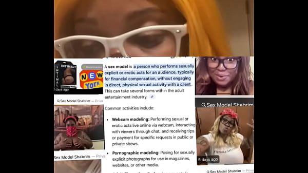 Sex Model Shabrim With A Message!