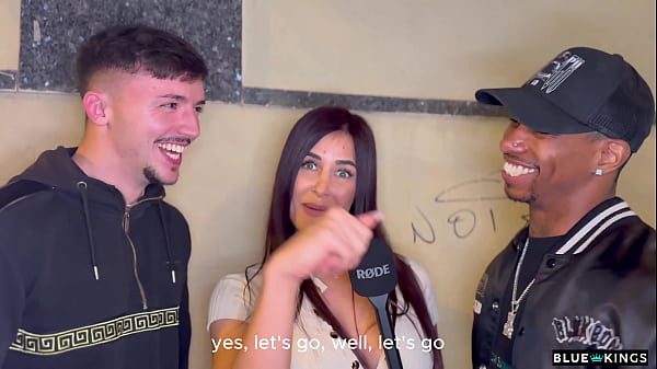 Incredible interracial threesome with my two friends - Andrea Lux