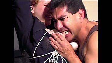 Sky 21 Yrs Old Blonde BDSM & Big Tit Torment Photo Shoot 1