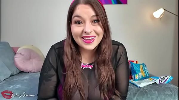 Rubbing Your Belly & Feeding You Fatter - Your Plump Feeder Sydney Screams Wants to Feed You Fatter Then Cover Your Overstuffed Belly with Lipstick Kiss Marks - Belly Kissing POV, Feederism