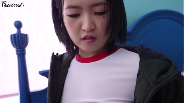 Korea - Busty Girlfriend Role-Playing in Black Stockings