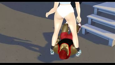 Zelda banged by Ganondorf on the bus