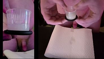15 mL CUM LOAD! HYPERSPERMIA!!