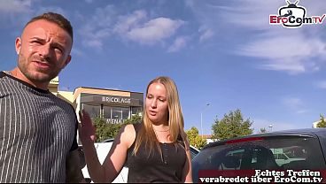 Deutsche Teenie Touristin wird auf mallorca abgeholt und gefickt