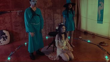 Witch Nuria Millan and her sacrifice, Eva Fay, save the world from vanilla sex