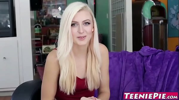 Gorgeous blonde Alexa Grace gets her teen pussy pounded